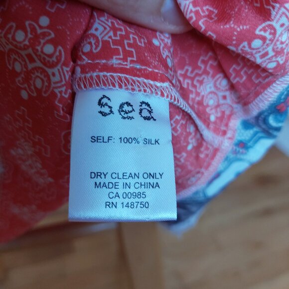 Sea New York Silk Mini Dress - New with Tags - Medium - Picture 8 of 14